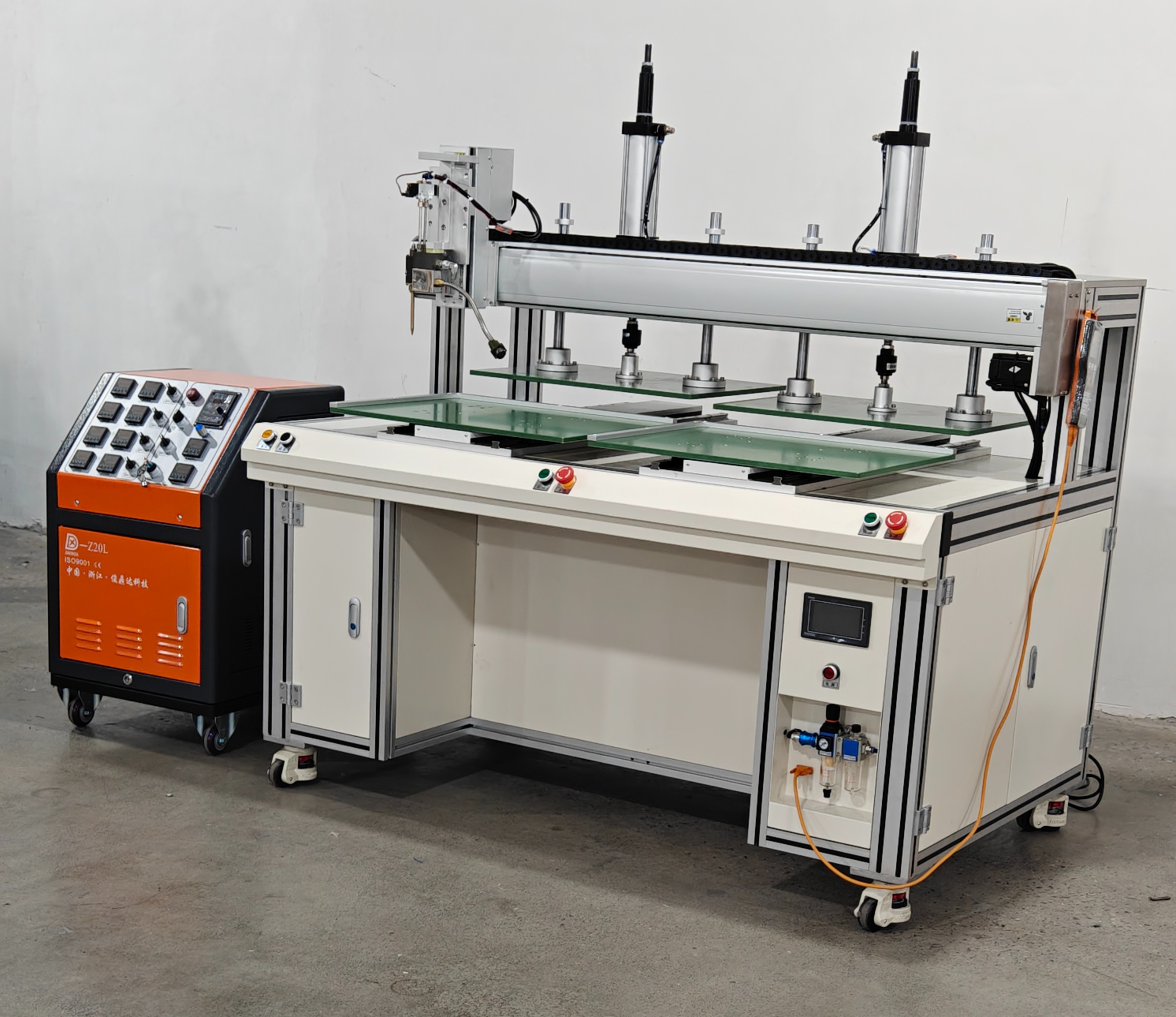 Dual-Station Three-Axis Glue Dispensing Machine for Filters, air Filters