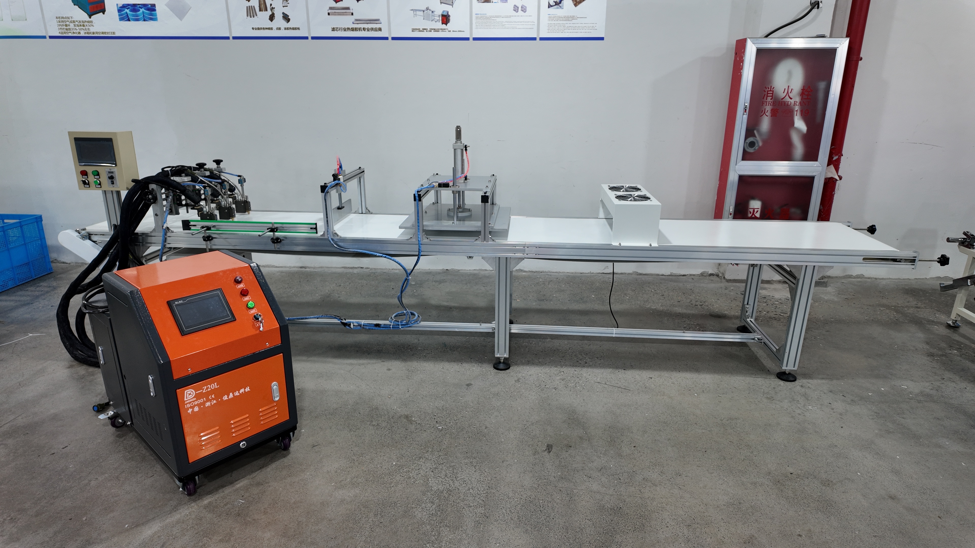 Center Line Gluing Machine for Filters