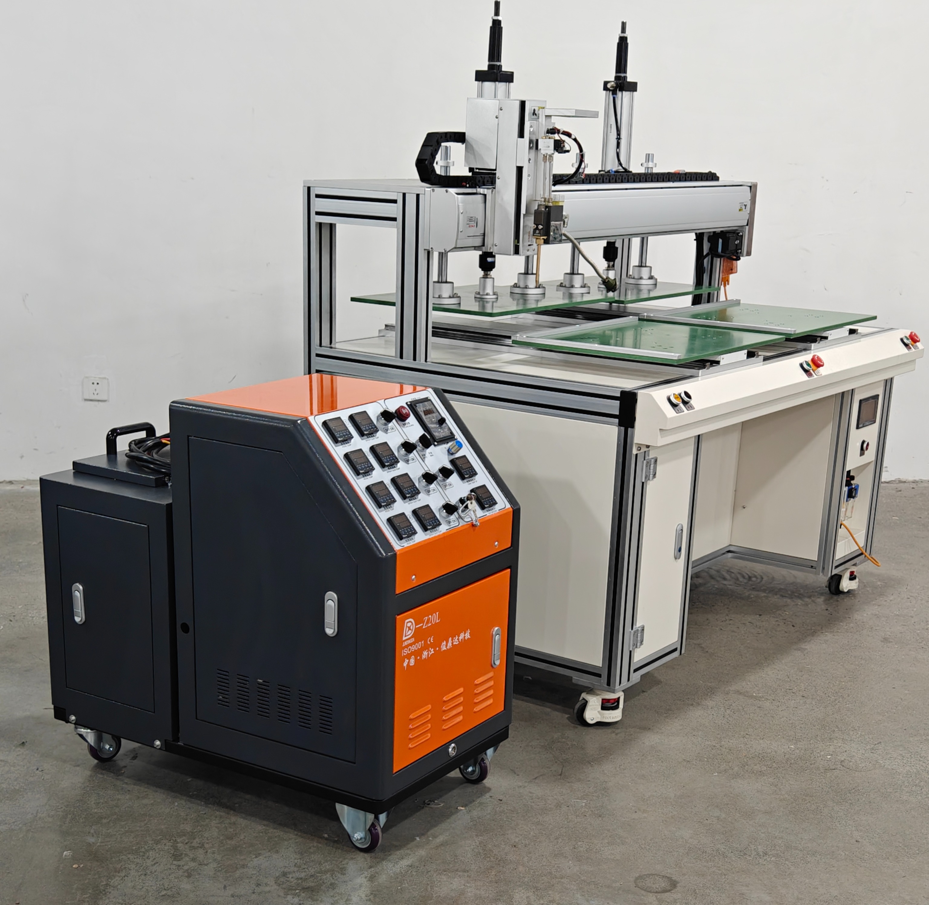 Dual-Station Three-Axis Glue Dispensing Machine for Filters, air Filters