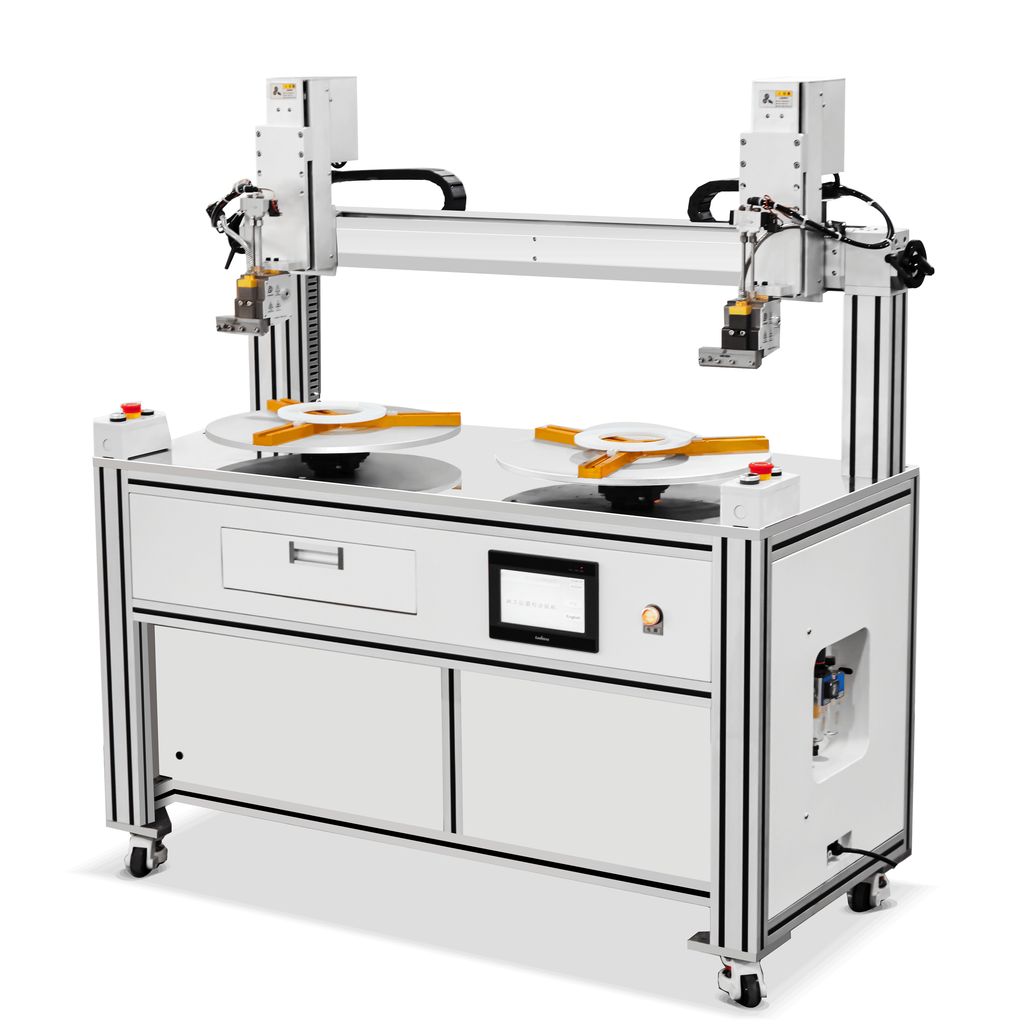 Two Stations Circle Gluing Machine for Filters