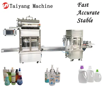 Delta Servo Control High - Quality High - Speed Double - Head Liquid Filling Machine