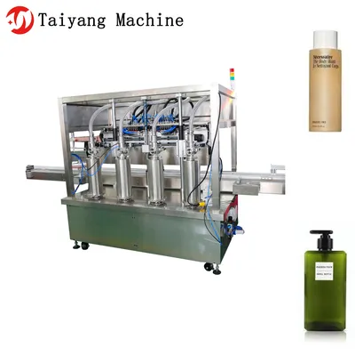 High Quality Laundry Detergent Liquid Shower Gel Processing Factory Filling Machine