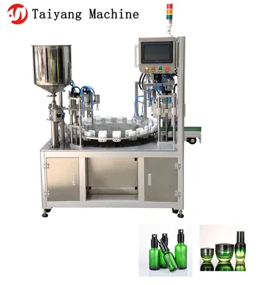 Selling Heat Full Automatic Plastic Bottle Double - Head Rotary Filling Machine
